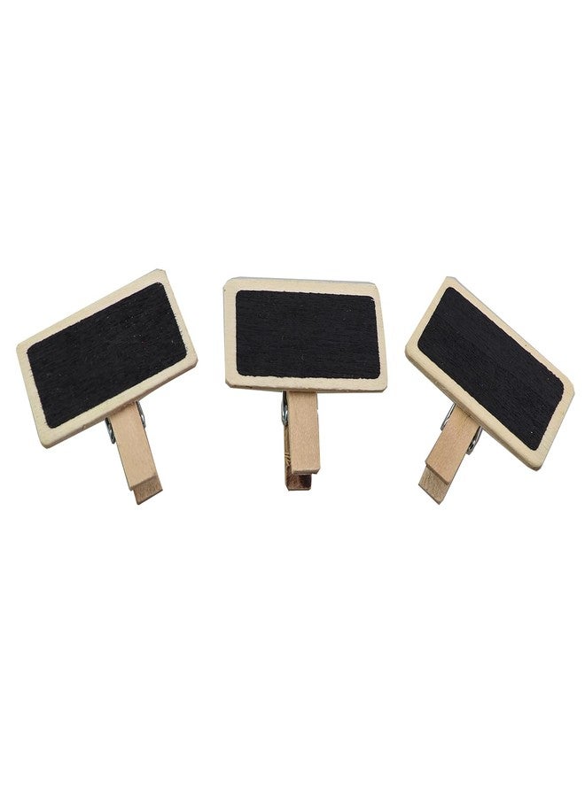 مجموعة مشابك خشبية صغيرة للسبورة من KKUANG، 15 قطعة، مشابك ملاحظات لاصقة، مشابك خشبية مستطيلة الشكل 1.6 × 0.8 بوصة، مشابك لوحات رسائل، مشابك ملصقات، مشابك صور بسيطة لحفلات الزفاف والمناسبات والمكاتب والمطابخ - Image 5